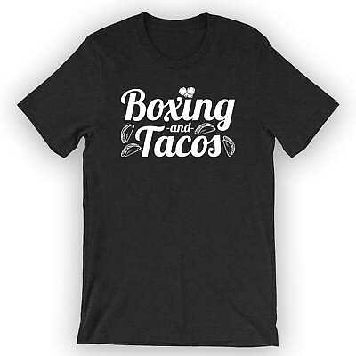 #ad Unisex Boxing and Tacos T Shirt Funny Boxing Shirt