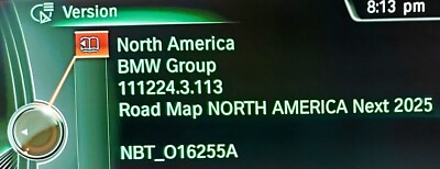 #ad Genuine Road Map BMW North America Next 2025 Navigation FSC Lifetime Code