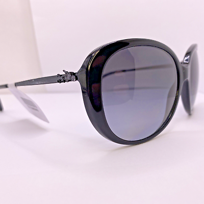 #ad Coach Sunglasses Authentic Polarized HC 8215 L1651 5482T3 57 18 140 MM Black