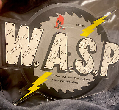 #ad W.A.S.P Rare Promo 2 Track F**k Like A Beast 7quot; Vinyl Record EX Vinyl RARE 7 ‘