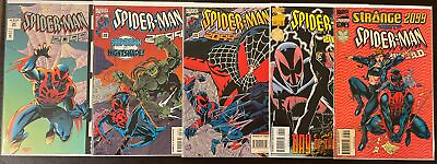 #ad Spider Man 2099 # 25 28 29 32 33 1994 Marvel Comic Lot 5 Vol 1 Embossed David