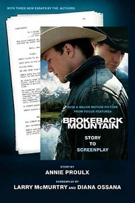 #ad Brokeback Mountain: Story to Screenplay Paperback By Proulx Annie GOOD