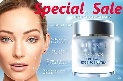 #ad Nu Skin ageLOC Tru Face Essence Ultra Serum 60 Capsules  quot;NEW STOCKquot;   04 2026