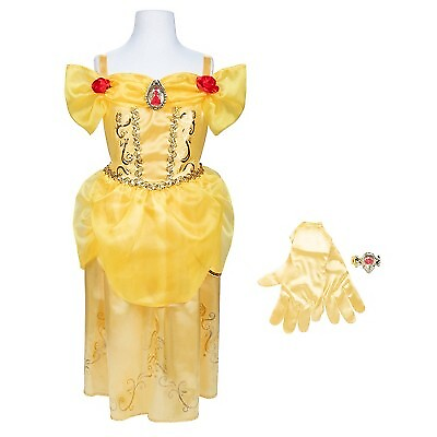 #ad Disney Princess Belle Majestic Dress with Bracelet and Gloves $18.87