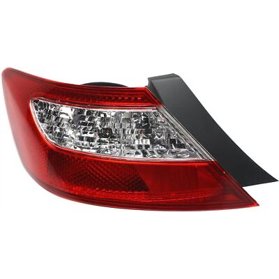 #ad Tail Light For 2006 2007 2008 Honda Civic Driver Side Halogen 2 Door Coupe