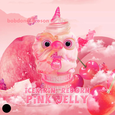 #ad ANDYTCT ANDY CHEN Icekirin Reborn PINK JELLY Ver Limited 40 Pieces H16CM Toy