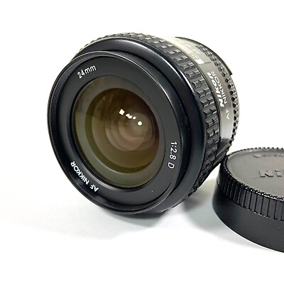 #ad Nikon AF NIKKOR 24mm F 2.8 D Wide Angle AF Lens From Japan Exc #1036