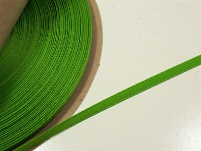 #ad Bright Green Grosgrain Ribbon 1 4quot; wide x 10 yards Schiff Apple Green504