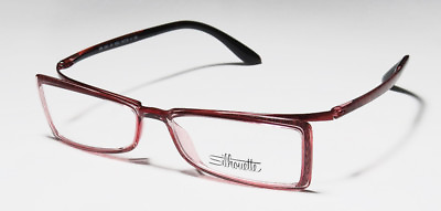 #ad Silhouette 2840 40 6054 54 15 135 Austria Eyeglasses Frame Flexible Glasses Rose