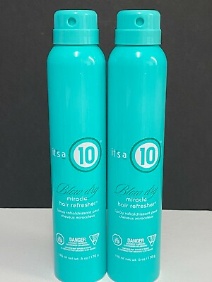#ad It#x27;s its a 10 Blow Dry Miracle Hair Refresher Spray 2 Pack 6 oz each