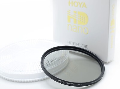 #ad HOYA HD NANO 58mm Circular Polarizer 16 layer Ultra Hard Nano Coated OPEN BOX
