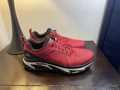 #ad Skechers Mens Good Year Size 12 Arch Fit Road Walker Outdoor Rated Water Repell