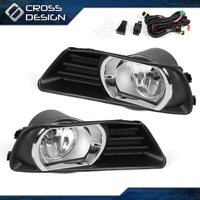 #ad Clear Bumper Driving Fog Lights Switch Fit For 07 08 09 Toyota Camry $24.05