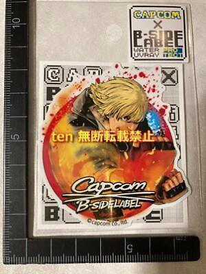 #ad Capcom Strike 6 Ken B Side Label Sticker