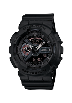 #ad Casio G Shock Analog Digital Watch Black Resin GA 110MB 1A GA110MB 1A