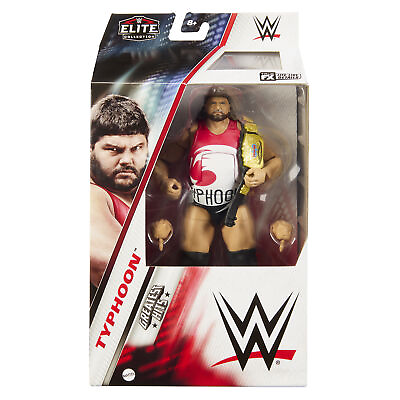 #ad #ad Typhoon WWE Elite Greatest Hits 3 Mattel Toy Wrestling Action Figure