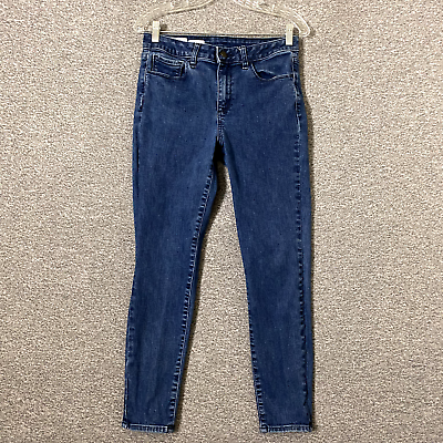 #ad Gap Women’s Size 30 10R Universal Jegging Mid Rise Dark Wash Denim Jeans