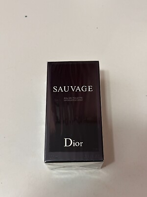 #ad Dior Sauvage Eau de Toilette 3.4 Oz 100ml Brand New Sealed In box Free