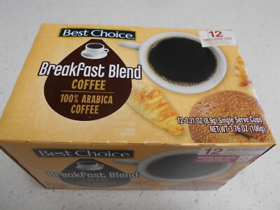 #ad 72 Best Choice Breakfast Blend Coffee K Cups BB 5 27 2024