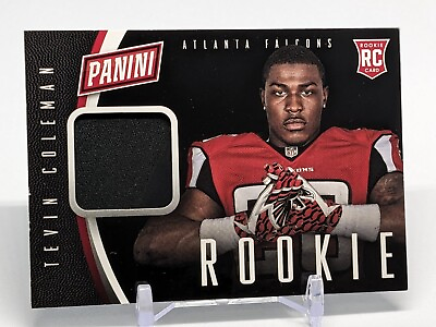 #ad 2015 Panini Tevin Coleman RC Patch Jersey 25