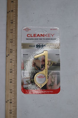 #ad 48 Pk KeySmart Cleankey Tool Key Chain Metallic Gold One Size KS904 BRS