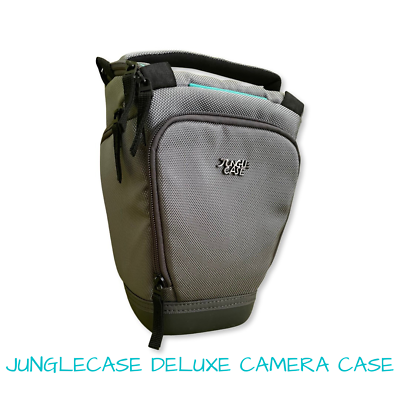 #ad JungleCase DSLR Camera Bag for Nikon Canon Sony Rugged Weather Resistant Padded