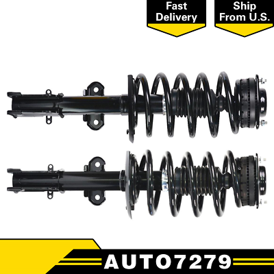 #ad 2X Front Struts Coil Spring Assembly For Dodge Grand Caravan 2011