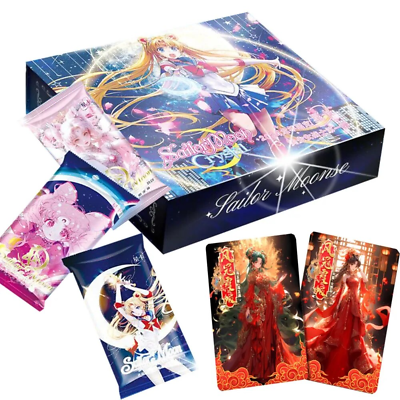 #ad Sailor Moon 2024 Crystal Collection Premium Trading Card Booster Box Anime TCG
