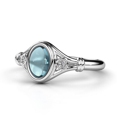#ad Love Women#x27;s Jewelry Cubic Zircon 925 Silver Ring Wedding Gift Sz 6 10