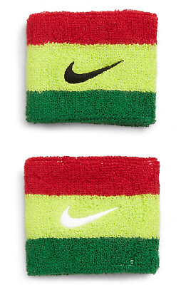 #ad Nike x Olivia Kim Y2k Stripe Terry Wristband Fashion Sport Rare Pack of 2