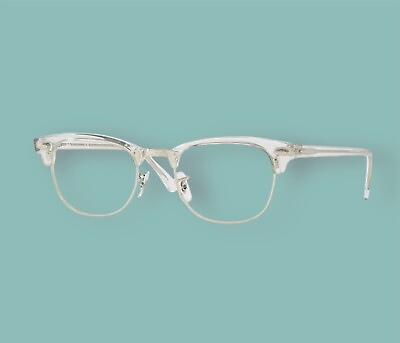 #ad Ray Ban Glasses Clubmaster Eyeglass Frames Retro Designer Eyewear