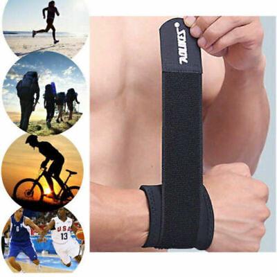 #ad Wrist Brace Sports Band Wrap Adjustable Support Gym Strap Carpal Tunnel Bandage