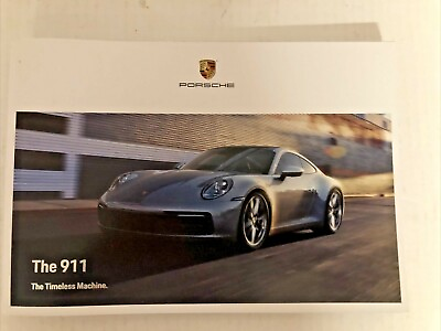#ad Porsche 2019 911 Timeless Machine brochure show room