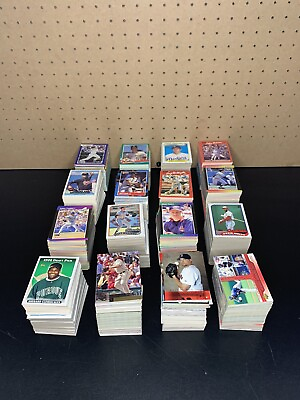 #ad Huge Lot Of 1000s Of 80s And 90s Baseball Cards 14lbs