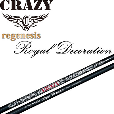 #ad CRAZY Golf Japan regenesis Royal Decoration Black Graphite shaft for Driver 47quot;