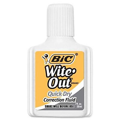 #ad BIC Wite Out Quick Dry Correction Fluid 20 ml