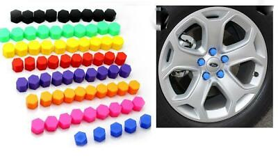#ad Fashion Auto Car Silicone Wheel Nuts Covers Screw DUST Protective Cap 17 19 21mm