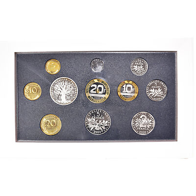 #ad #1034188 Coin France Set Franc 2000 Paris BE MS Gadoury:page 288