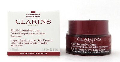 #ad Clarins Multi Intensive Super Restorative Day Cream All Skin Types 1.7 oz. New