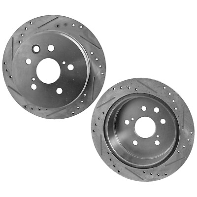 #ad Rear Brake Disc Rotors For Lexus IS250 2006 2007 2008 2009 2010 2011 2012 2015