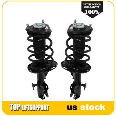 #ad For 2012 2014 2015 2016 Toyota Prius V Front Complete Struts Shocks W Spring 2x