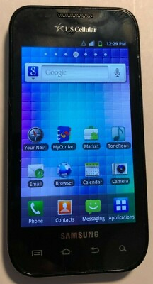 #ad Samsung Show SCH I500 2GB Black U.S. Cellular Smartphone Excellent Used