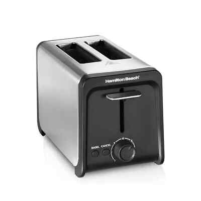 #ad Hamilton Beach 2 Slice Toaster with Wide Slots Bagel Function Toast Boost