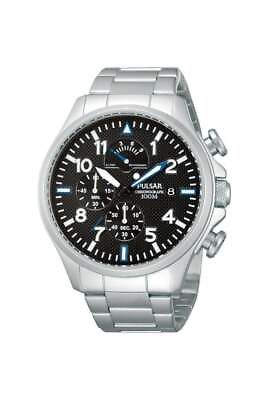 #ad Pulsar Gents Chronograph Bracelet Watch PS6049X1