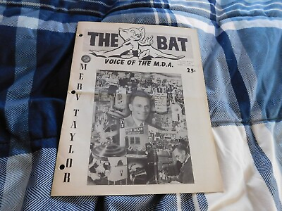 #ad The Bat Magic Magazine 1949 August