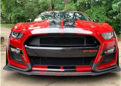 #ad BUMPER SPLITTER DECAL LETTERS FOR SHELBY GT500 2020 DECALS