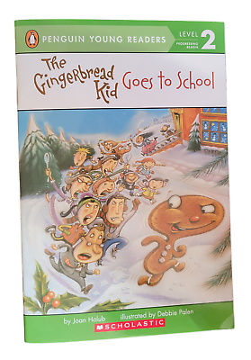 #ad Scholastic Penguin Young Readers Level 2 New Gingerbread Kid Goes To School