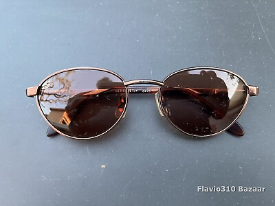 #ad Authentic SERENGETI 6475 Brown Sunglasses with Glass Lenses Made in Japan