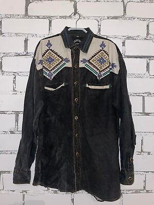 #ad Vintage Gaucho Authentic Shirt Size: L VERRY RARE $80.00