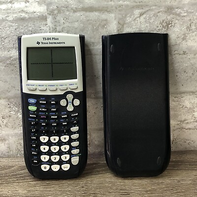 #ad Black Texas Instruments TI 84 Plus Graphing Calculator